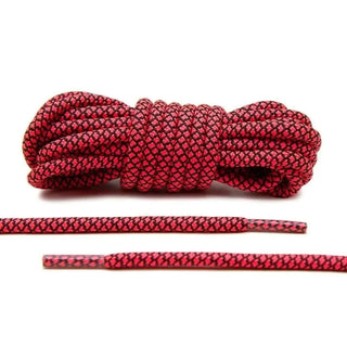 Infrapink/Black Rope Laces
