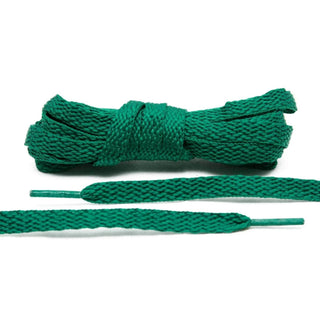 Kelly Green Flat Shoe Laces