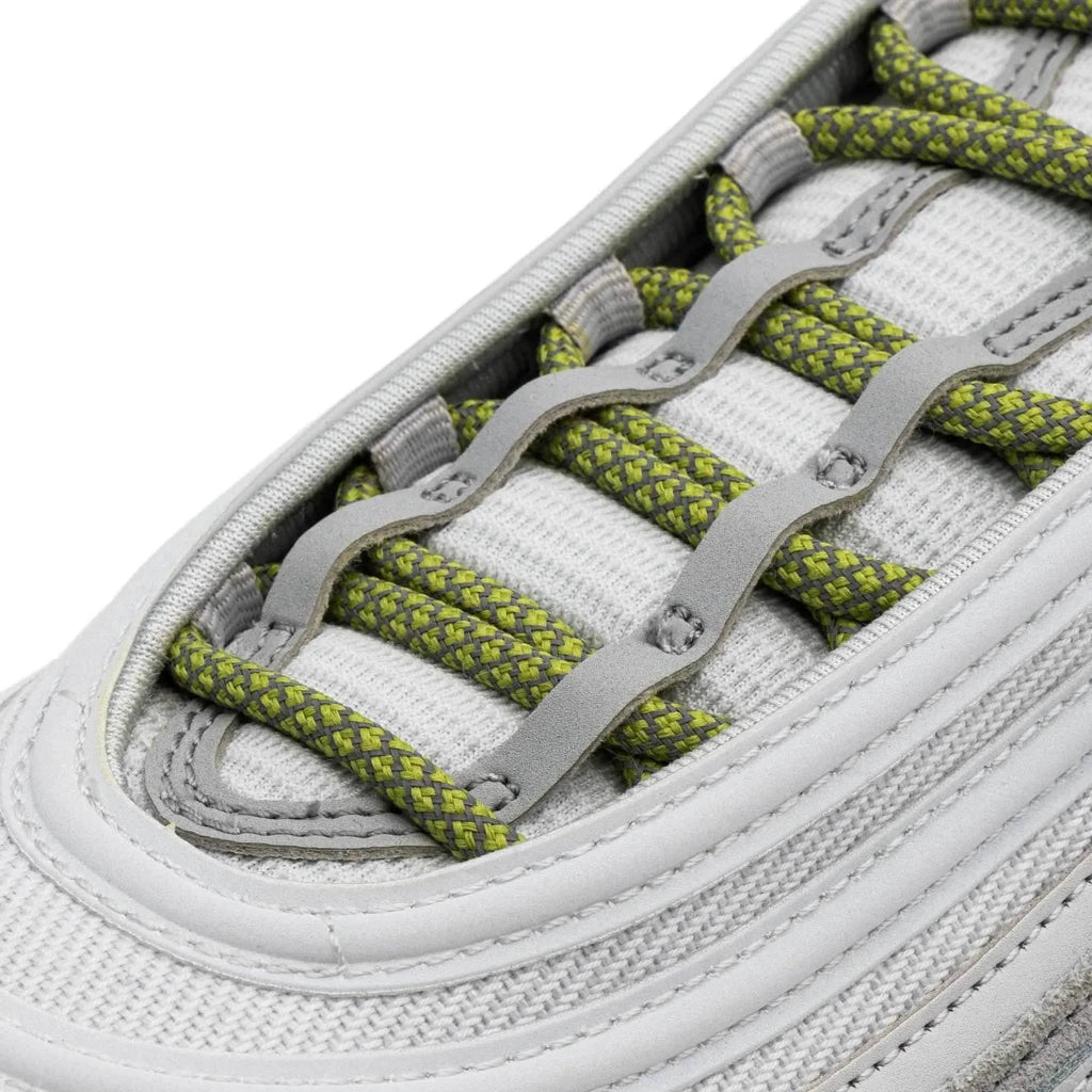 Olive 3M Reflective Rope Laces