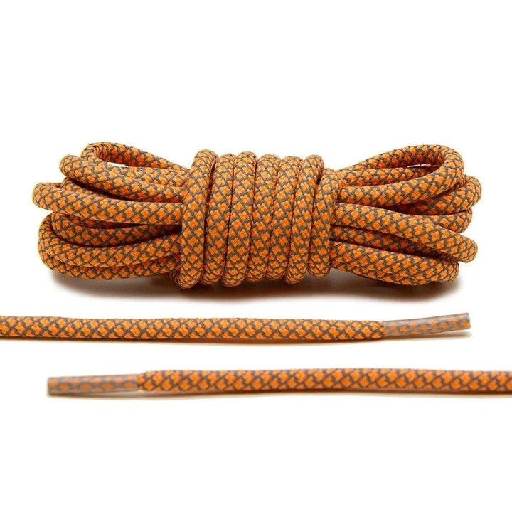 Orange 3M Reflective Rope Laces - Lace Lab