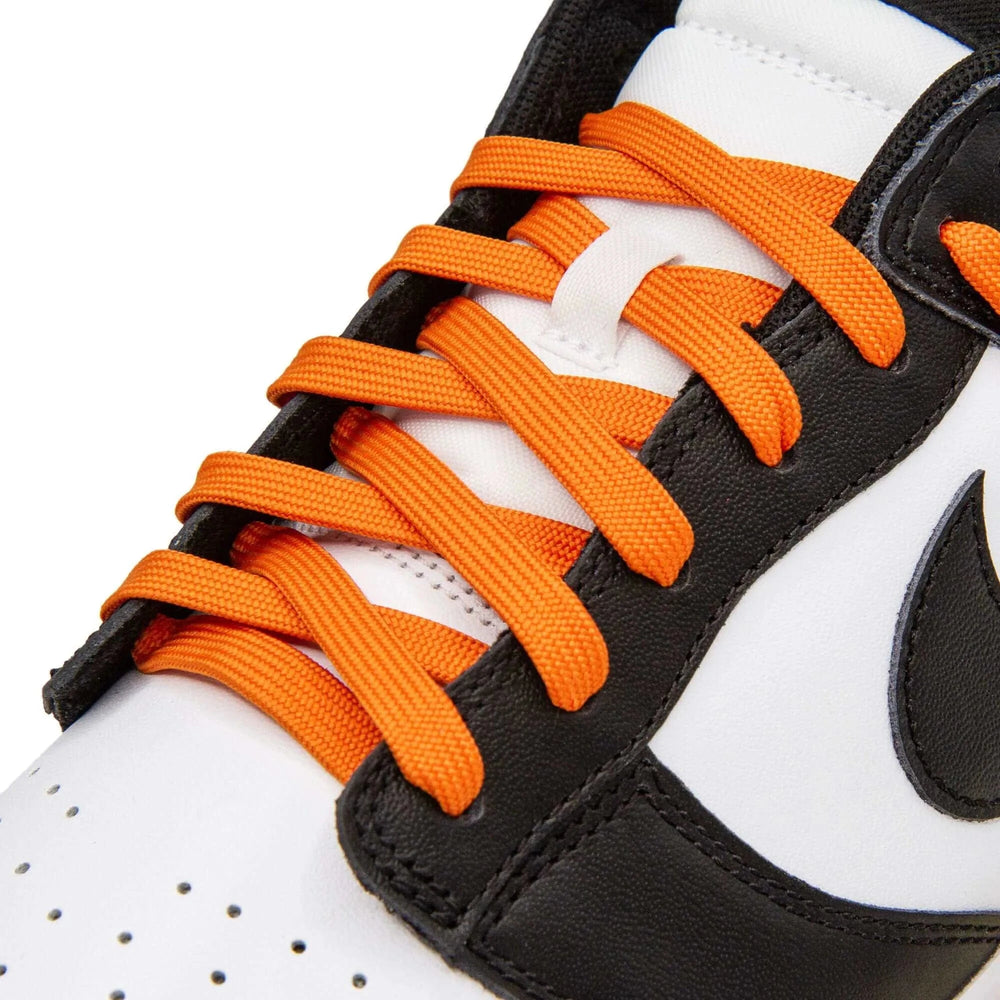 Orange Dunk Replacement Shoelaces - Lace Lab