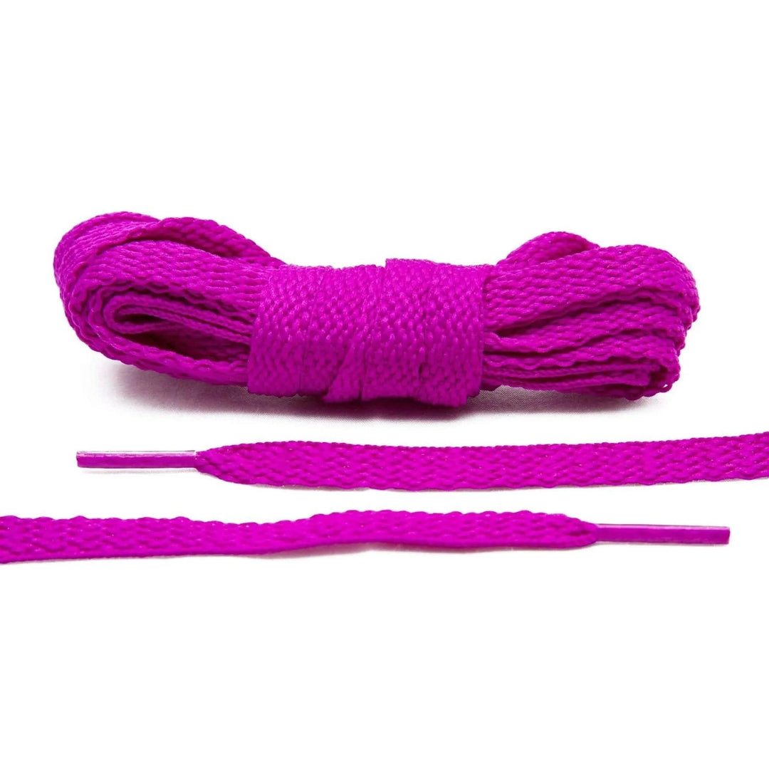 Flat Shoelaces Plum Shoe Laces Flat Purple Mm Waxed Cotton