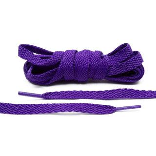 Purple Flat Shoe Laces