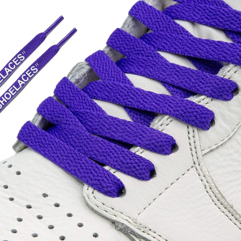 Purple Off-White Style "SHOELACES"