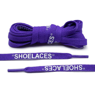 Purple Off-White Style "SHOELACES"
