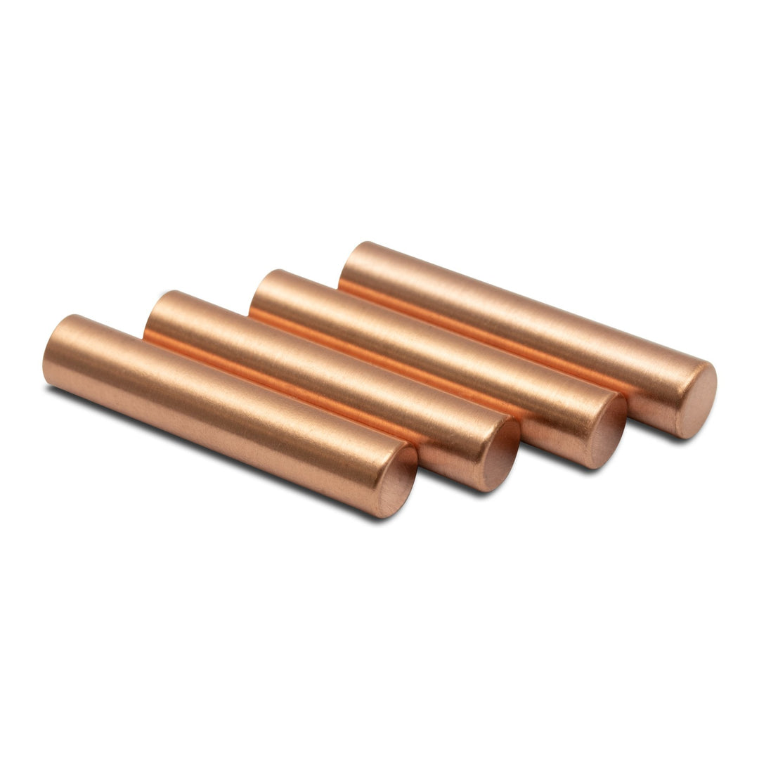 Rose Gold Cylinder Aglets - Lace Lab