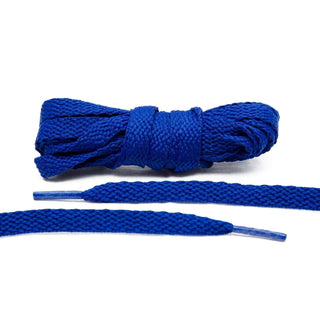 Royal Blue Flat Shoe Laces