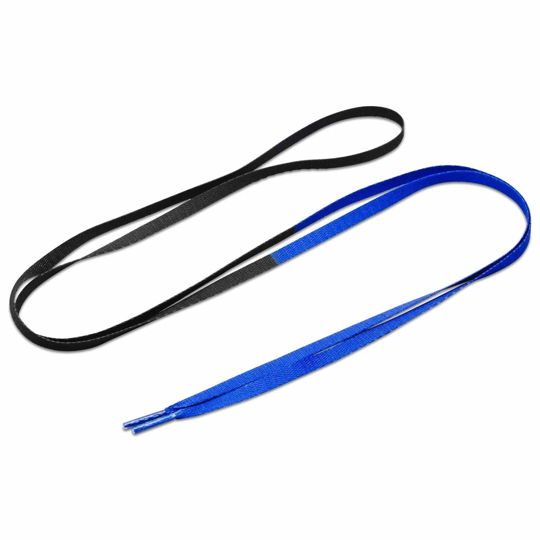 Royal Blue/Black Union Jordan 1 Replacement Shoelaces - Lace Lab