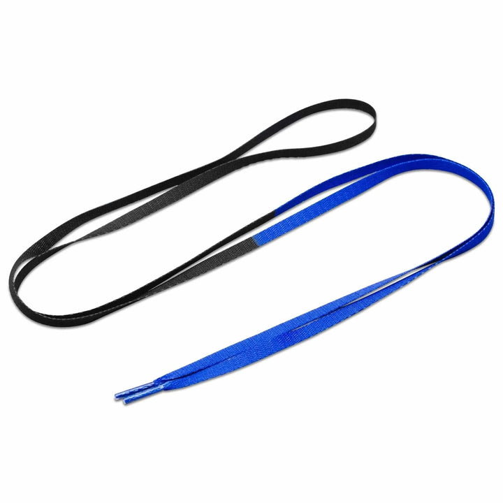 Royal Blue/Black Union Jordan 1 Replacement Shoelaces - Lace Lab