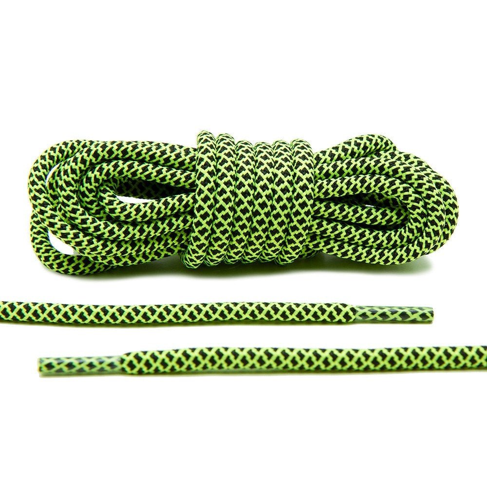 Volt/Black Rope Laces - Lace Lab