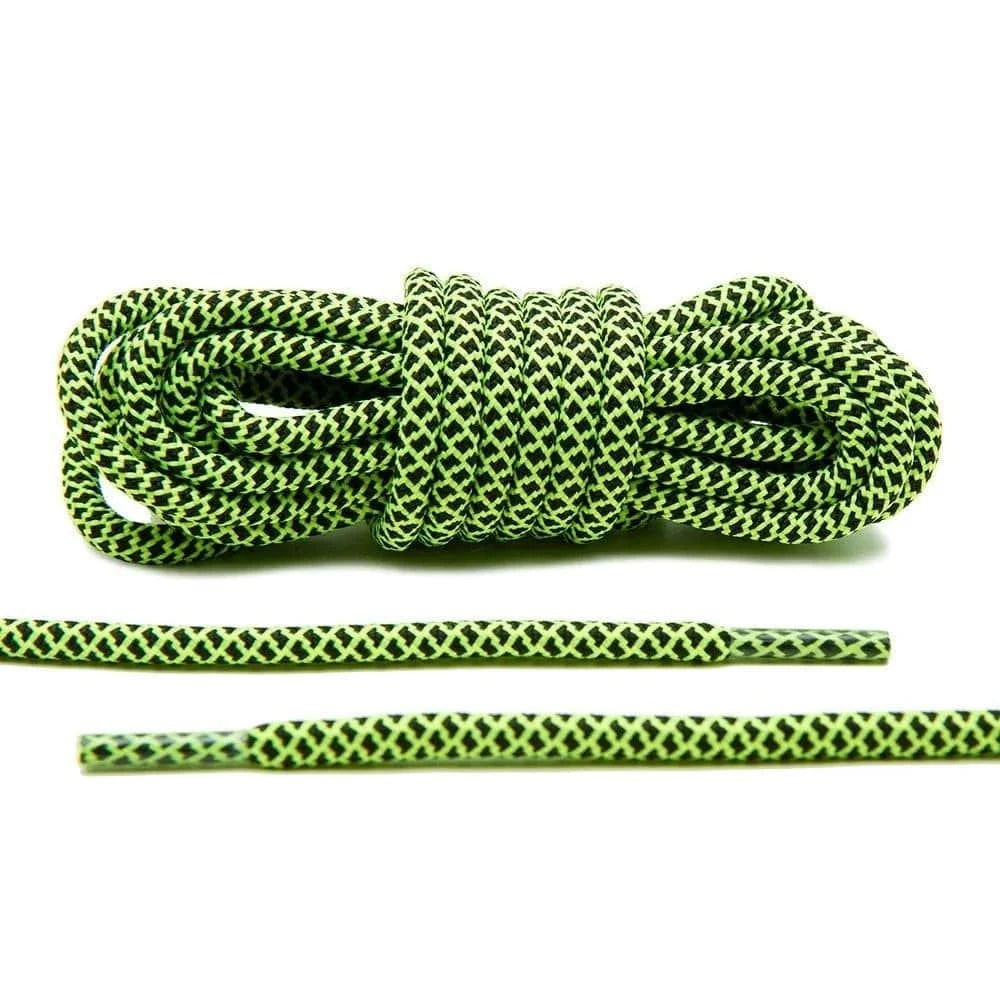 Volt/Black Rope Laces - Lace Lab