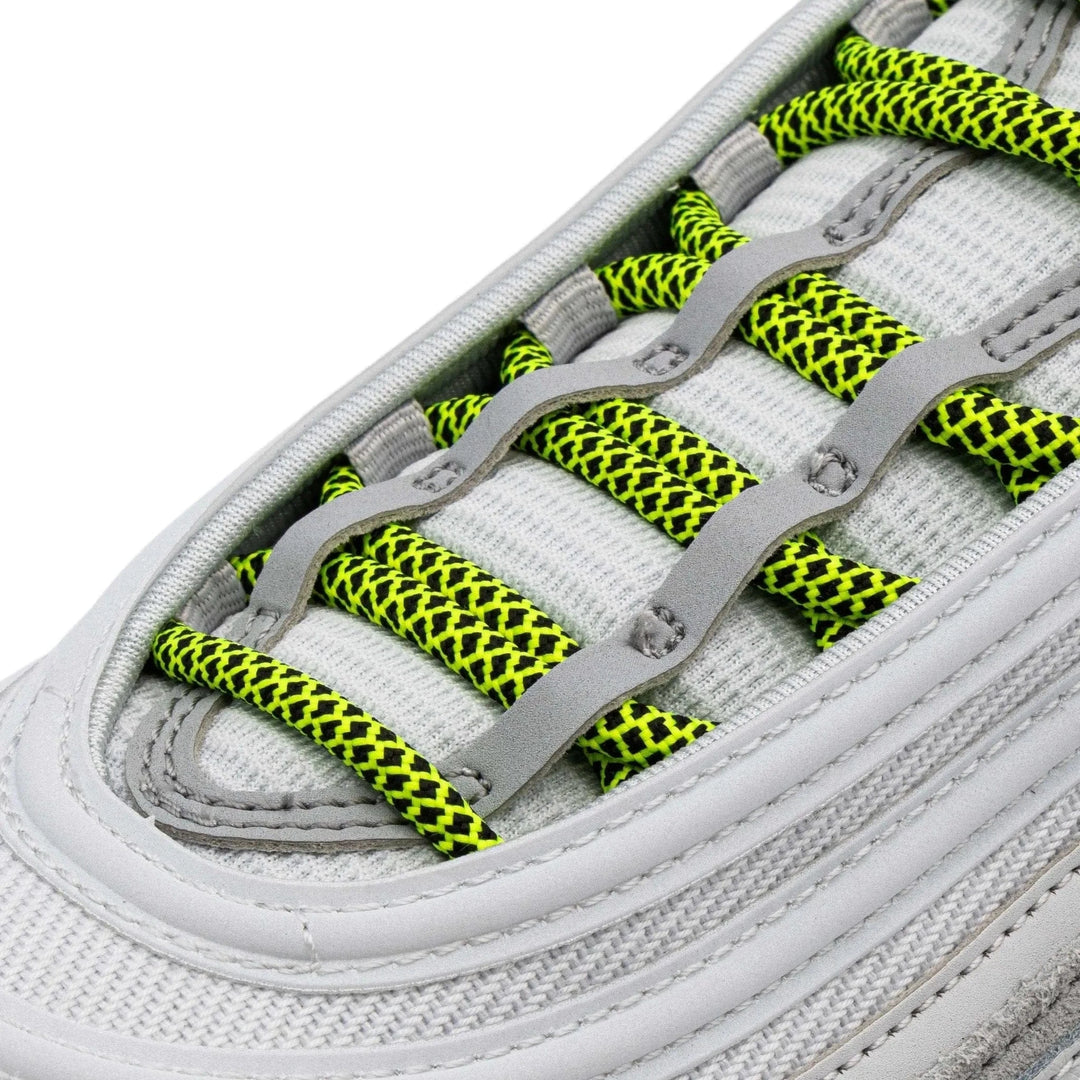 Volt/Black Rope Laces - Lace Lab