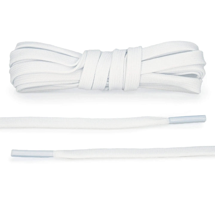 White Dunk Replacement Shoelaces - Lace Lab