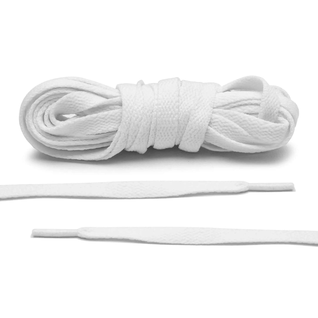 White Jordan 1 Replacement Shoelaces - Lace Lab