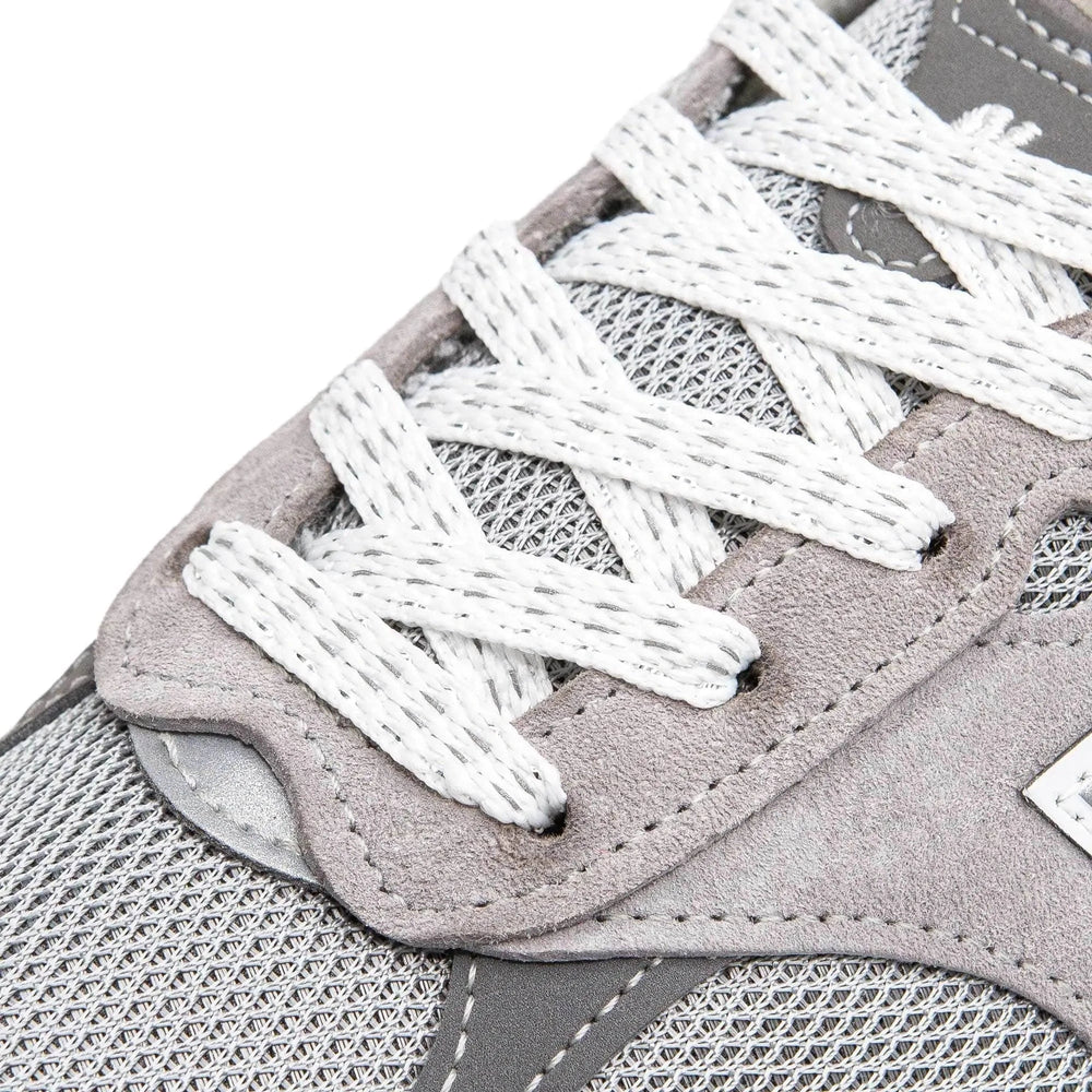 White Reflective Flat Laces - Lace Lab