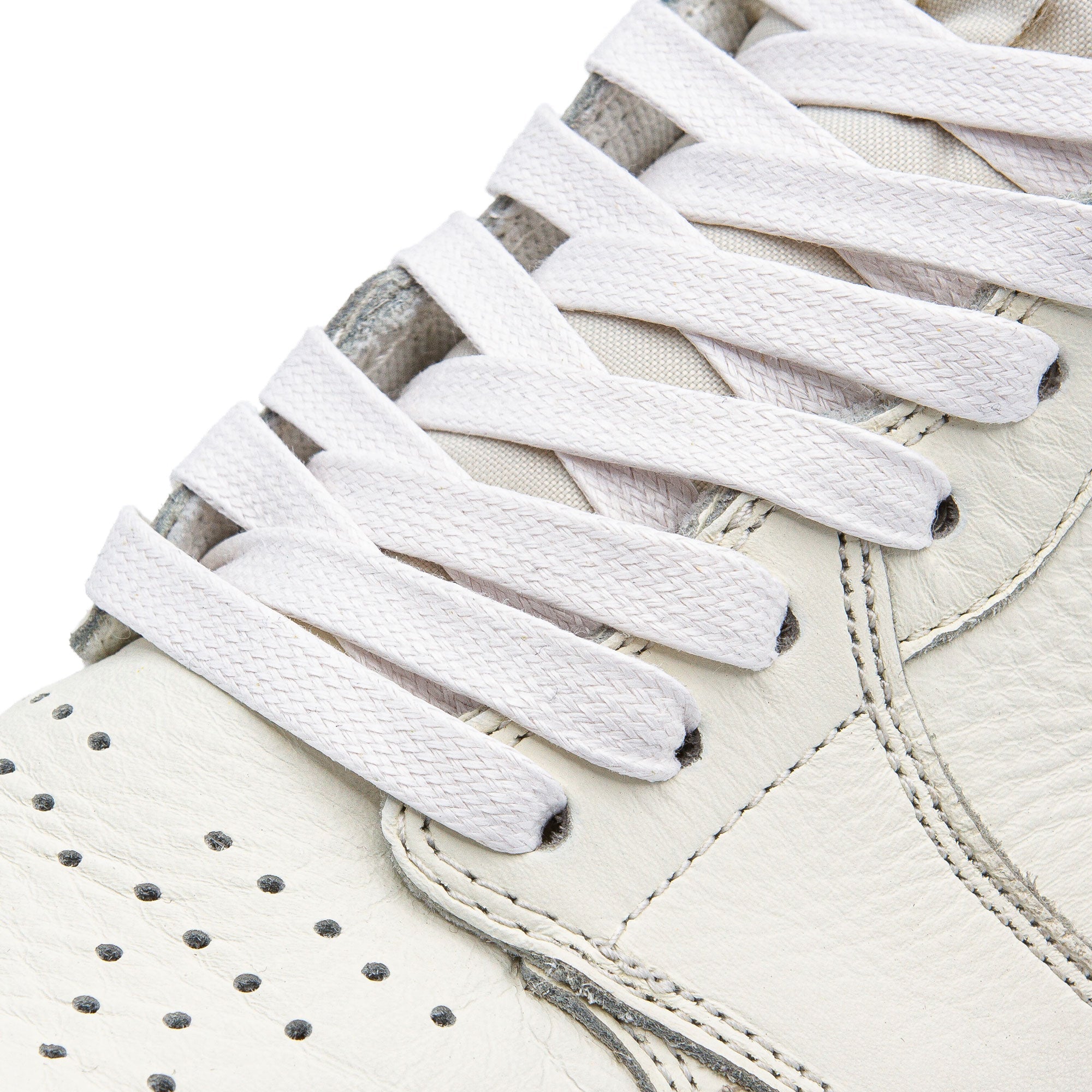 White Waxed Shoe Laces Shoe Laces