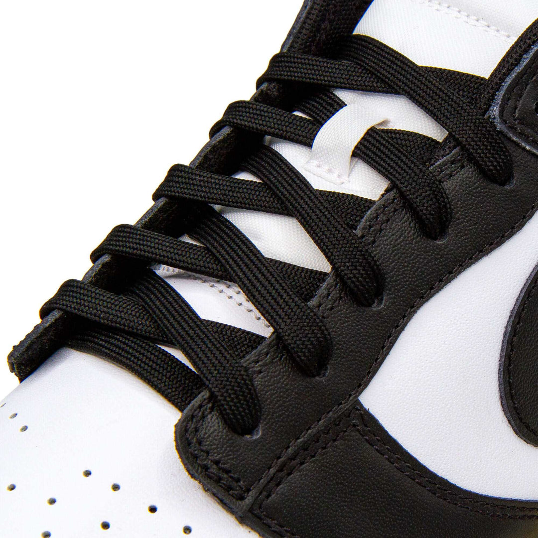 Black Nike Dunk Replacement Laces by Lace Lab