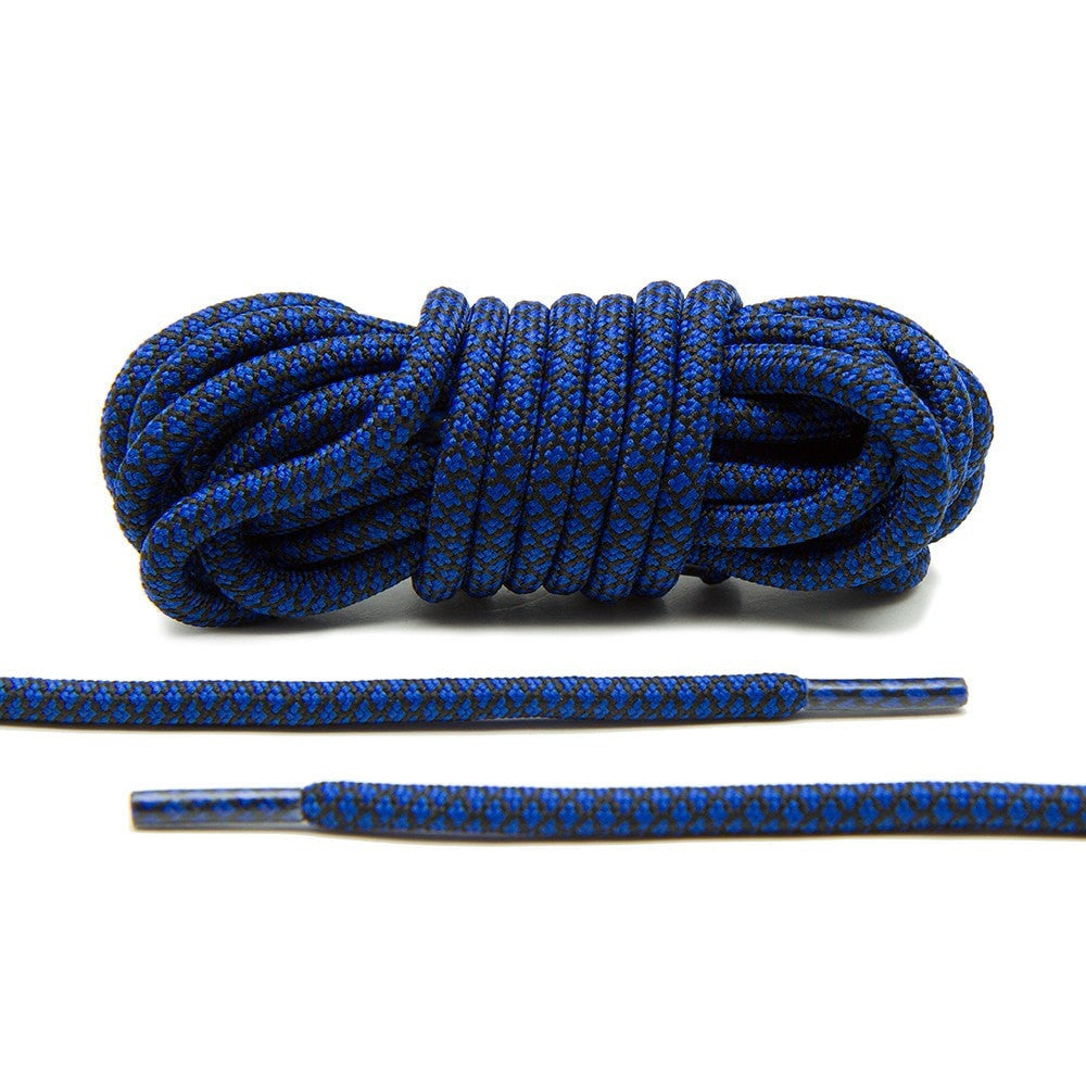 Blue/Black Rope Laces