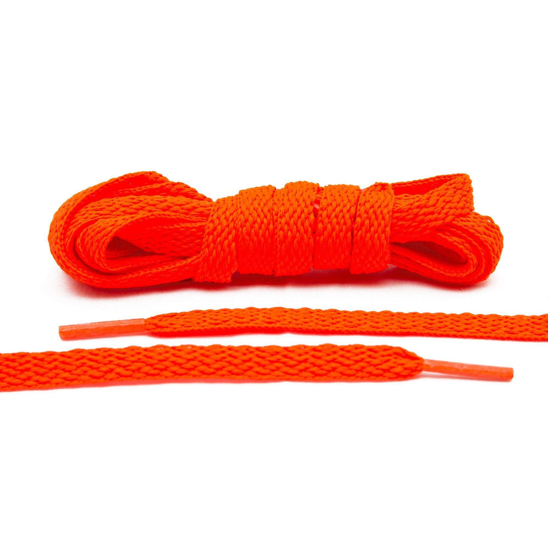 Add some orange fire to your collection with Lace Lab's Flaming Orange Shoe Laces.