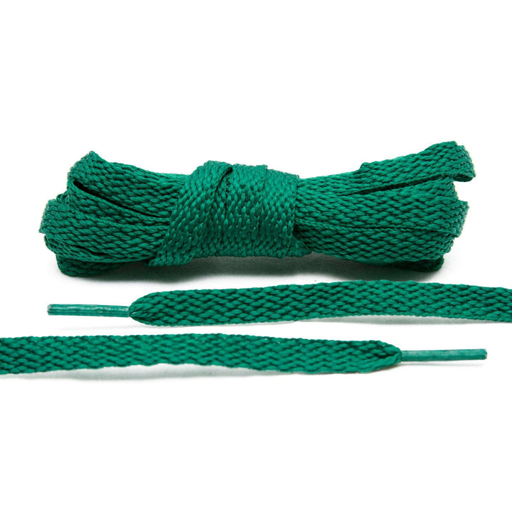 The Lace Lab Kelly Green Shoe Laces will complete your Celtics customization.