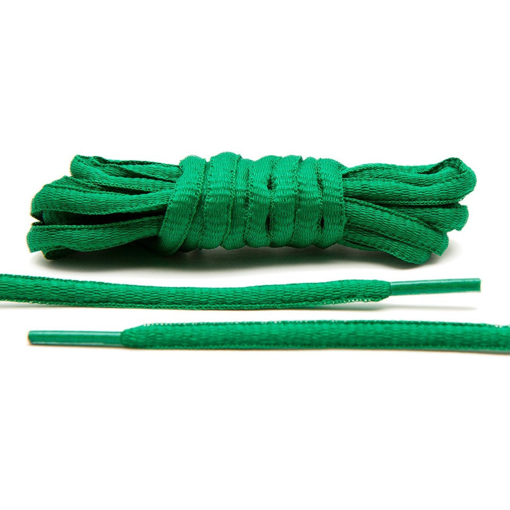 Kelly Green - Thin Oval Laces