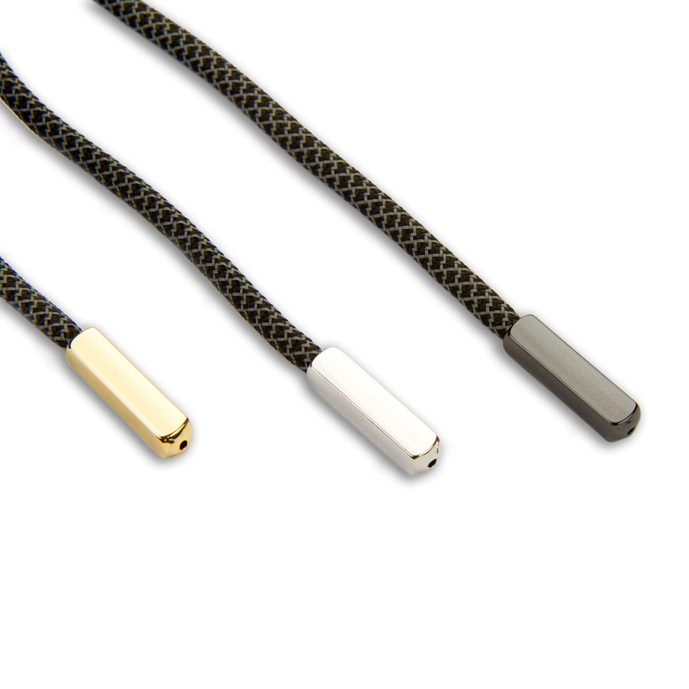 Patterns of Time ABAglets - Metal Aglets - Shoelace Tips - Metal Cord Ends  - Choice of 4 Colors (Packs of 4), Sewing Supplies
