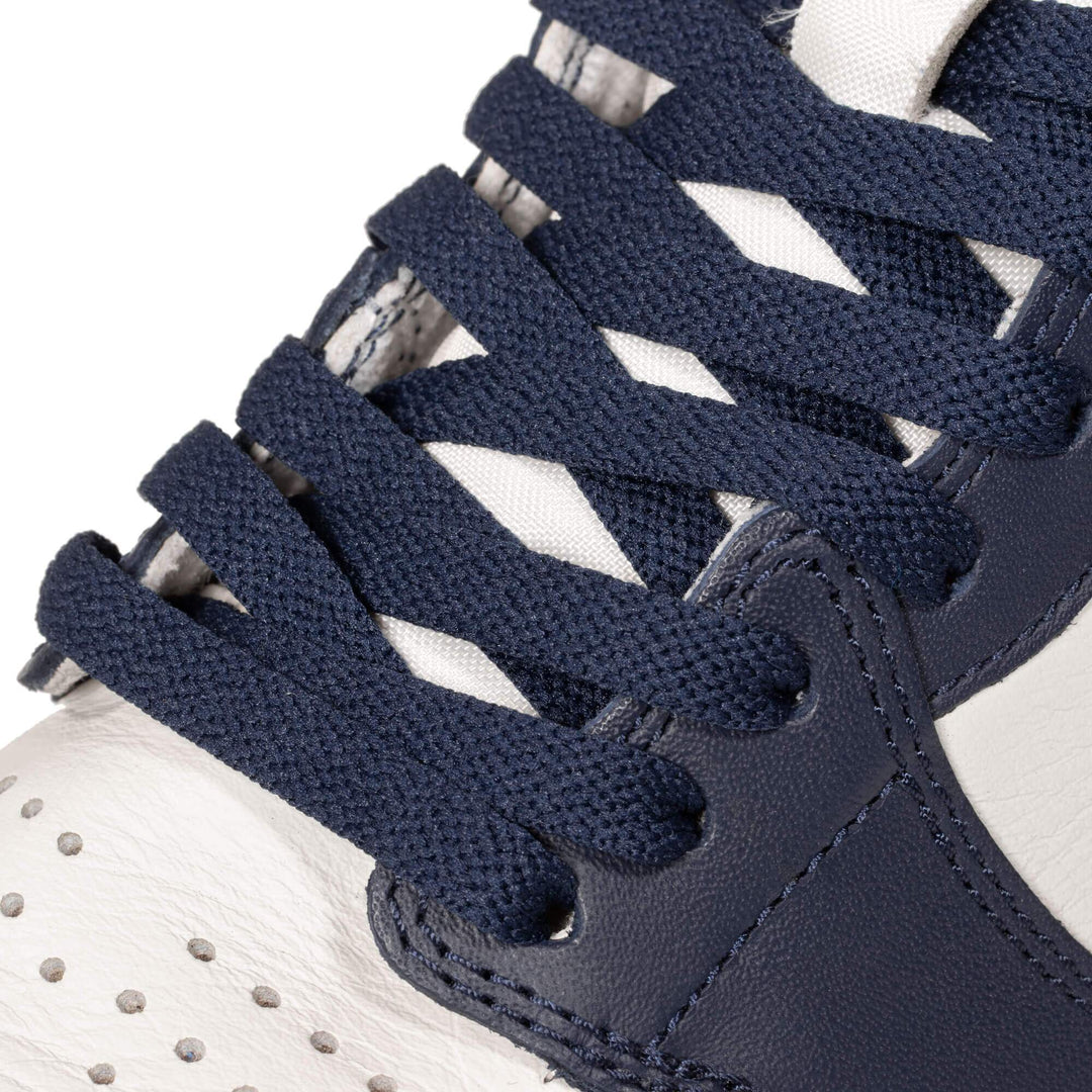 Navy Blue Jordan 1 Replacement Shoelaces