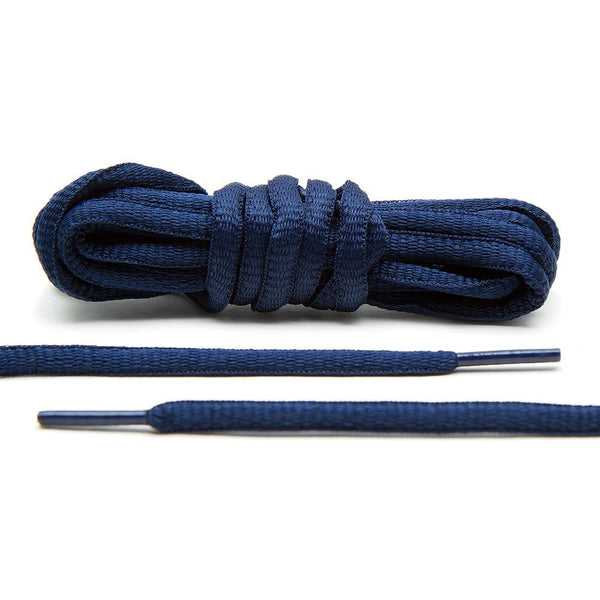 Navy Blue - Thin Oval Laces