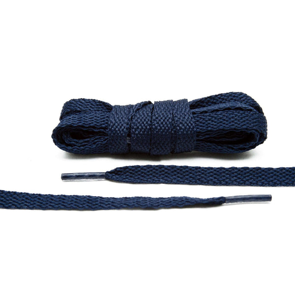 Lace Lab's Navy Blue Shoes Laces are a classic piece for your sneaker game.