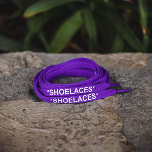 Off-White Replacement Shoe Laces - Purple - By Lace Lab - $4.99
