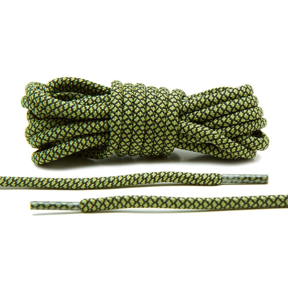 Black Rope Shoelaces – Looped Laces