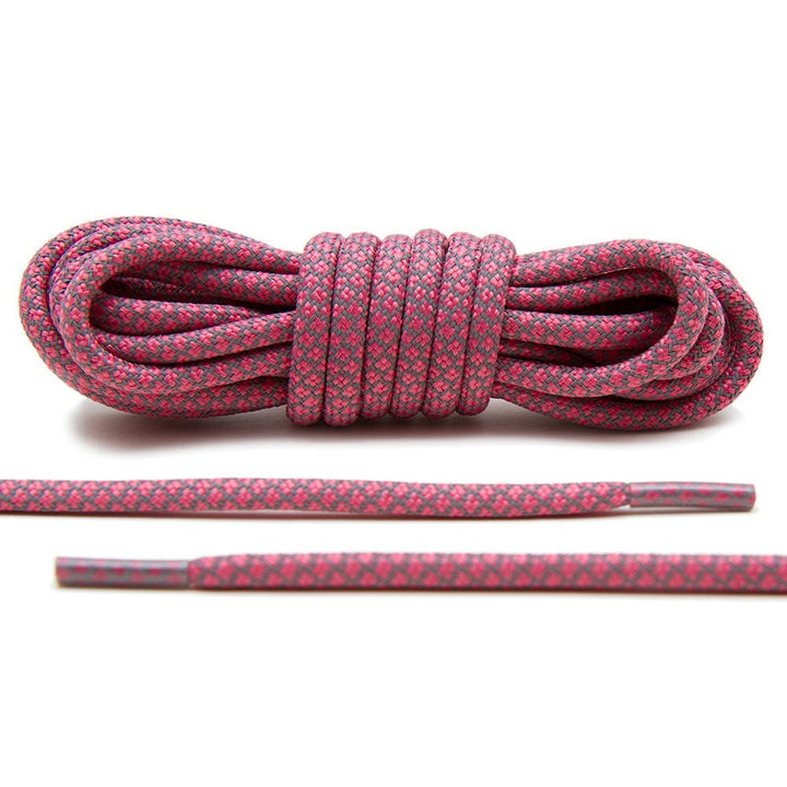 Cordones de cuerda reflectantes 3M rosa