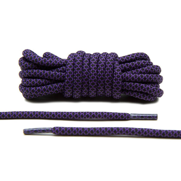 Lace Lab's Purple and Black Rope Laces are a perfect finishing touch for your restoration projects.