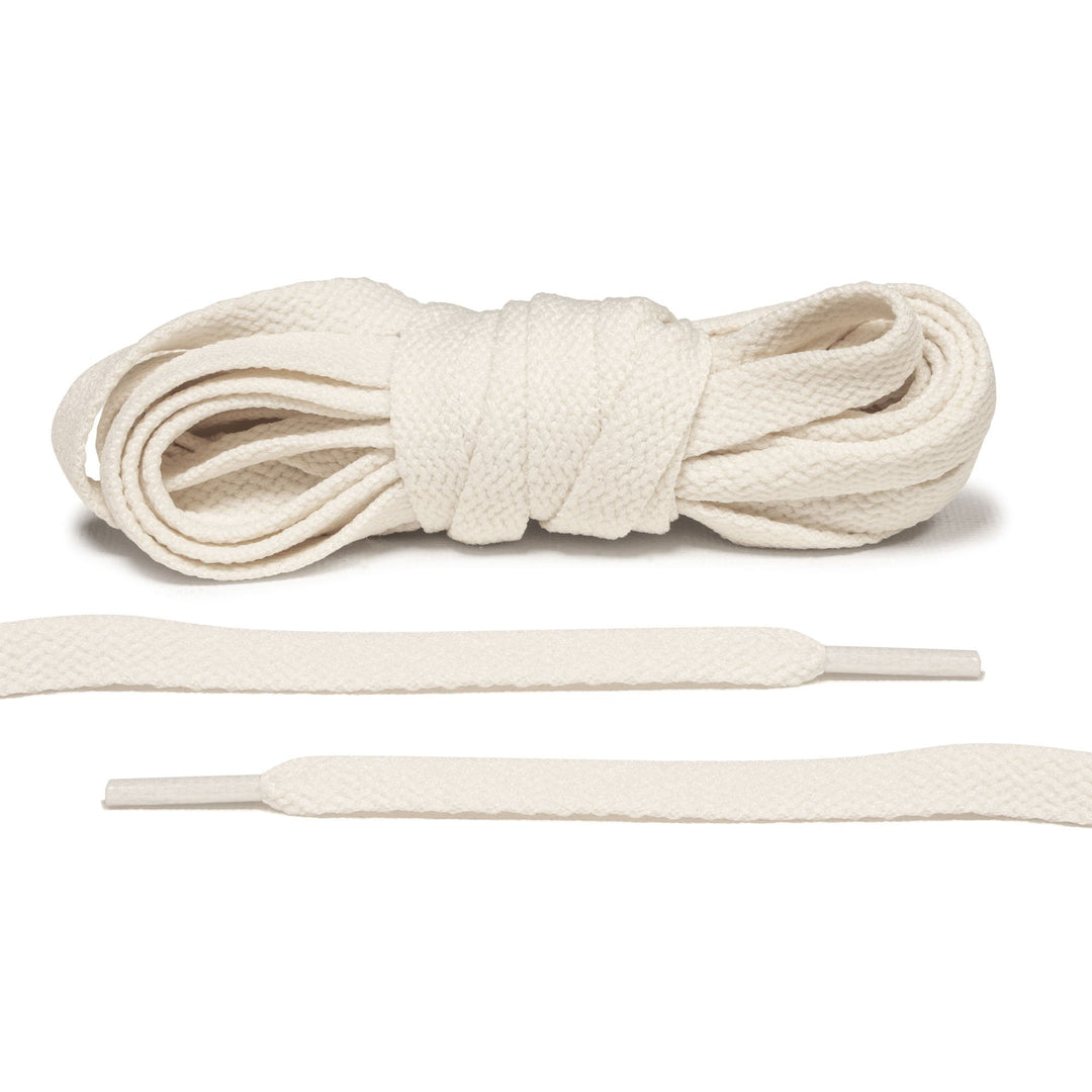 Thick Rope Shoe Laces Cream Sail off White Braided Shoelaces
