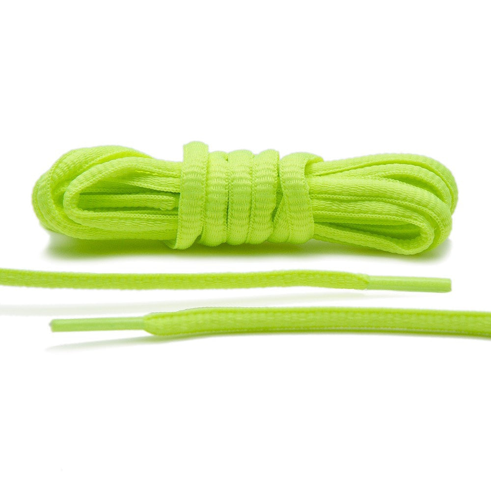Volt Thin Oval Athletic Shoelaces by Lace Lab