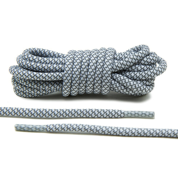 Lace Lab has your Yeezy back up laces with our White 3M Reflective Rope Laces.