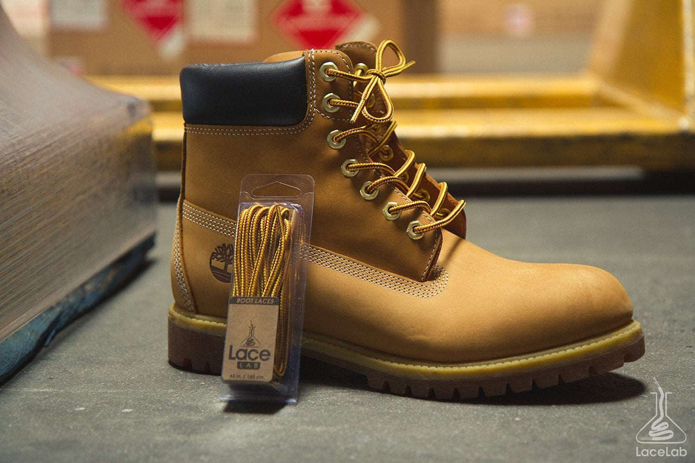 Yellow/Tan Boot Laces